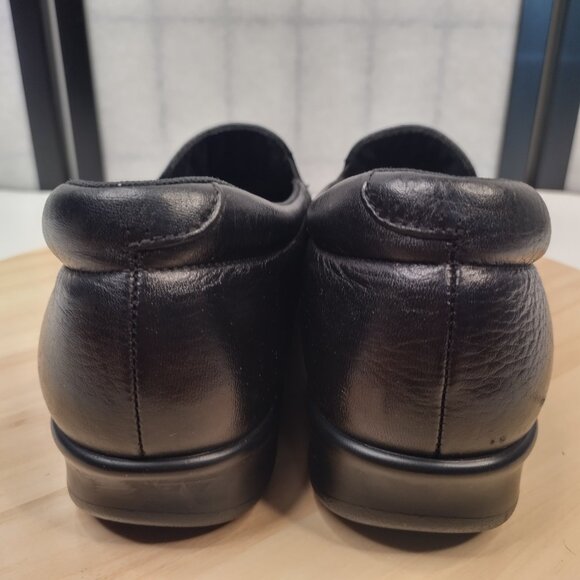 SAS Tripad Comfort Slip-on Black Leather Walking Loafers Shoes Women US 9N - Picture 7 of 15